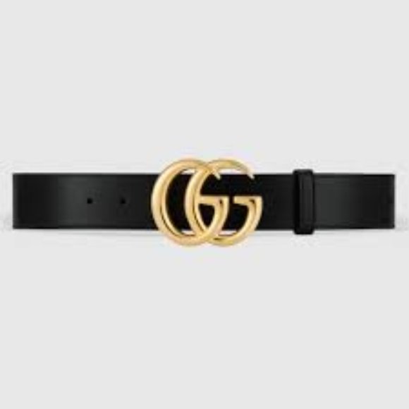 Gucci Accessories - SOLD Gucci , GG marmont black belt,  85CM
